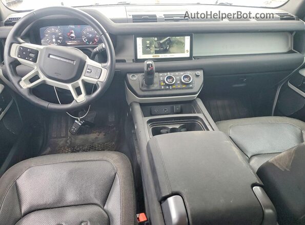 SALEP7EU4L2020369 2020 LAND ROVER DEFENDER White წინა პანელის ხედი