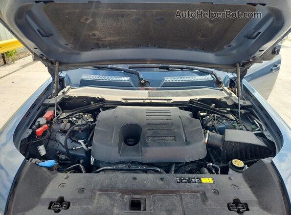 SALEP7EU4L2021277 2020 LAND ROVER DEFENDER Blue Widok komory silnika