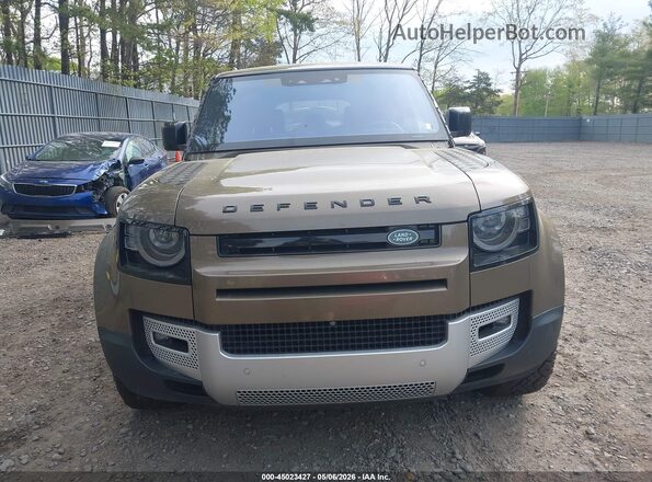 SALEP7EU5L2003175 2020 LAND ROVER DEFENDER Tan Widok zestawu wskaźników