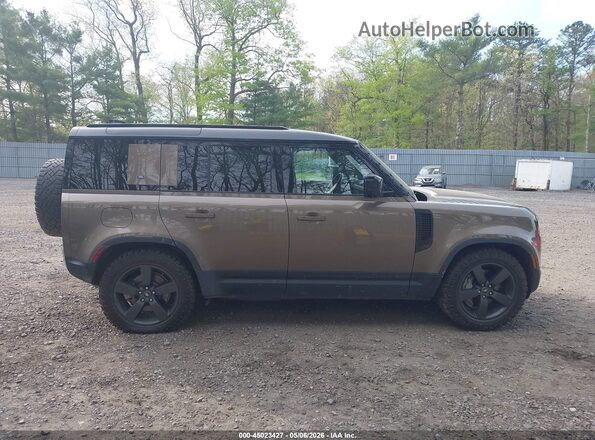 SALEP7EU5L2003175 2020 LAND ROVER DEFENDER Tan Widok wnętrza z tyłu