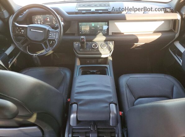 SALEP7RUXN2080699 2022 LAND ROVER DEFENDER Black Вид панелі приладів