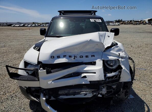 SALEPFEU3P2184745 2023 LAND ROVER DEFENDER White Vista frontal