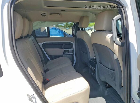 SALEPFEU3P2184745 2023 LAND ROVER DEFENDER White Vista interior trasera