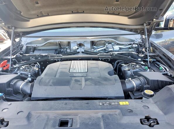 SALEWEEE1S2373697 2025 LAND ROVER DEFENDER Gray Engine compartment view