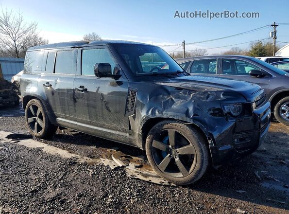 SALEWERE9N2064378 2022 LAND ROVER DEFENDER Black Передня права чверть