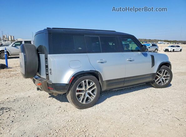 SALEX7EU2R2264157 2024 LAND ROVER DEFENDER Серебряный Задняя правая четверть