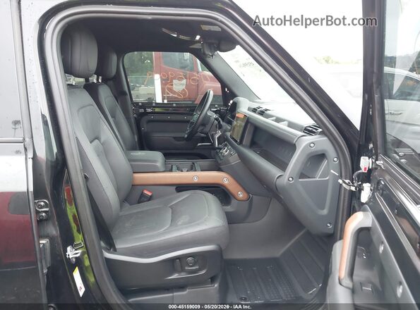 SALEXEEU6R2260987 2024 LAND ROVER DEFENDER Black Widok wnętrza z przodu