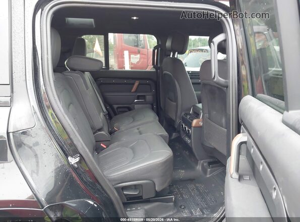 SALEXEEU6R2260987 2024 LAND ROVER DEFENDER Black Widok naklejki z numerem VIN
