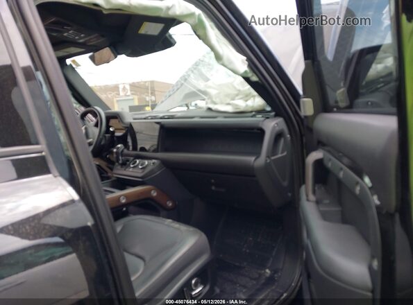SALEXFEU6P2149794 2023 LAND ROVER DEFENDER Black Widok wnętrza z przodu