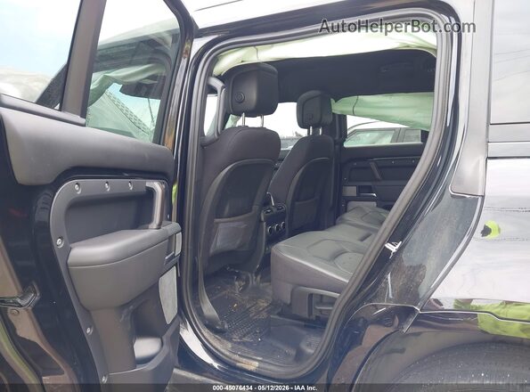 SALEXFEU6P2149794 2023 LAND ROVER DEFENDER Black Widok naklejki z numerem VIN