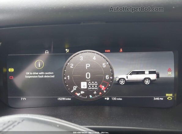 SALEXFEU6P2149794 2023 LAND ROVER DEFENDER Black Widok tylnych siedzeń