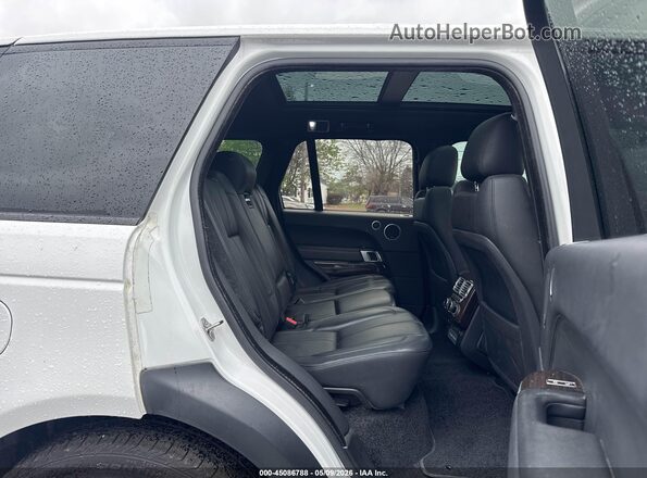 SALGR2FK6HA329227 2017 LAND ROVER RANGE ROVER White 