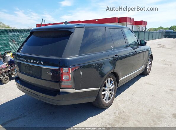 SALGR2PF3GA300767 2016 LAND ROVER RANGE ROVER Black Rear right