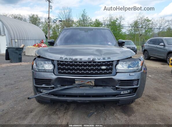 SALGS2EF0GA261224 2016 LAND ROVER RANGE ROVER Gray Vista del cuadro de instrumentos