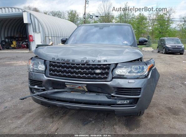 SALGS2EF0GA261224 2016 LAND ROVER RANGE ROVER Gray Vista frontal