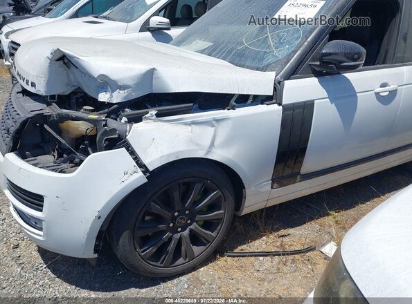 SALGS2EF1GA246473 2016 LAND ROVER RANGE ROVER White Передня ліва чверть