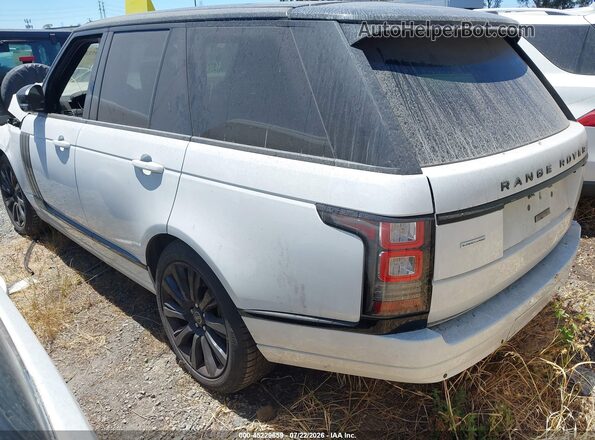 SALGS2EF1GA246473 2016 LAND ROVER RANGE ROVER White Задня ліва чверть
