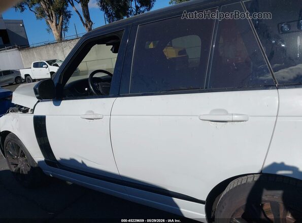 SALGS2EF1GA246473 2016 LAND ROVER RANGE ROVER White Панорамний вид салону 360°