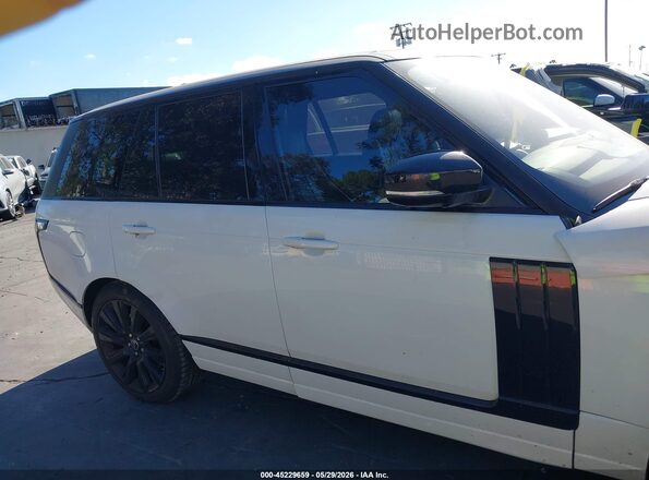 SALGS2EF1GA246473 2016 LAND ROVER RANGE ROVER White Вид задньої частини салону