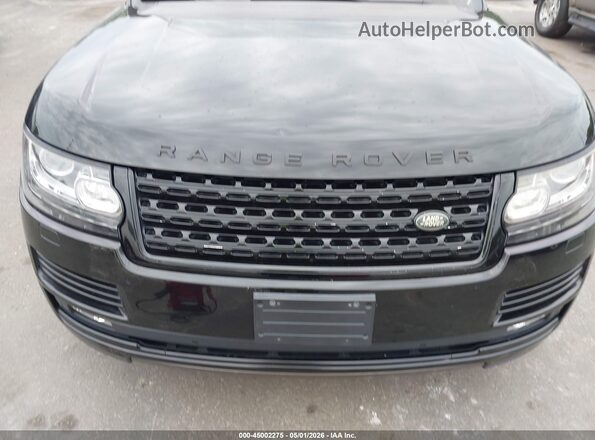 SALGS2EF4GA282769 2016 LAND ROVER RANGE ROVER Black 