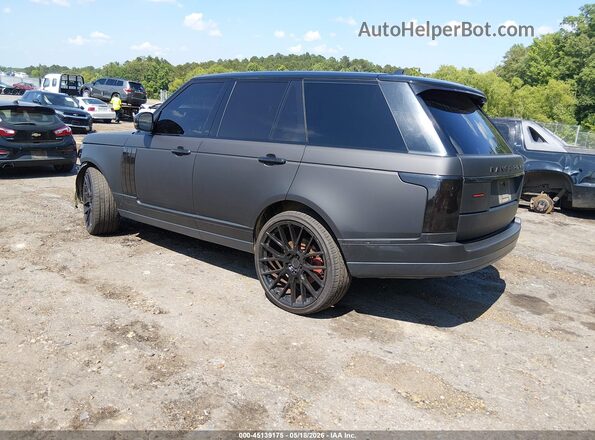 SALGS2EF7GA245957 2016 LAND ROVER RANGE ROVER Black Հետևի ձախ