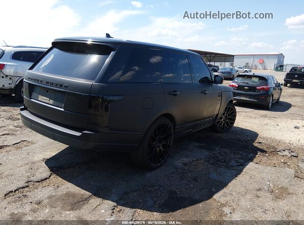 SALGS2EF7GA245957 2016 LAND ROVER RANGE ROVER Black Հետևի աջ