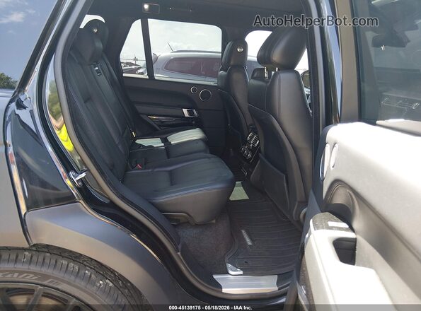 SALGS2EF7GA245957 2016 LAND ROVER RANGE ROVER Black VIN կոդի պիտակի տեսք