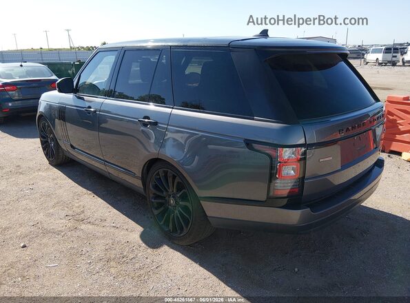 SALGS2EF9GA253106 2016 LAND ROVER RANGE ROVER Gray Rear left