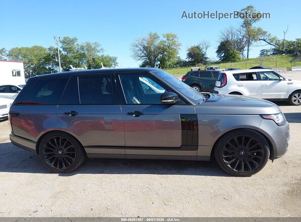 SALGS2EF9GA253106 2016 LAND ROVER RANGE ROVER Gray Rear interior view