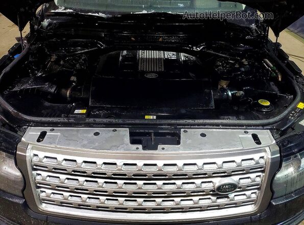 SALGS2EFXGA286759 2016 LAND ROVER RANGE Black Вид підкапотного простору