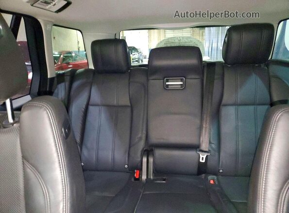SALGS2EFXGA286759 2016 LAND ROVER RANGE Black Вид задніх сидінь
