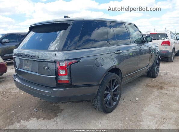 SALGS2FE8HA328966 2017 LAND ROVER RANGE ROVER Gray Հետևի աջ