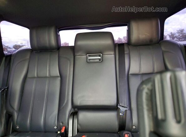SALGS2FK8HA325443 2017 LAND ROVER RANGE Black Vista de los asientos traseros