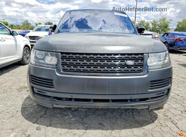 SALGS2FK8HA325443 2017 LAND ROVER RANGE Black Vista frontal