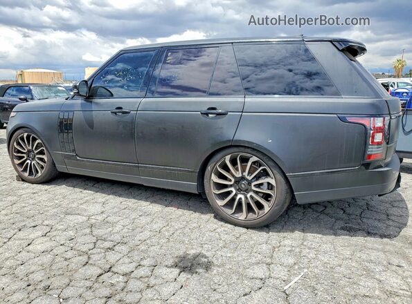 SALGS2FK8HA325443 2017 LAND ROVER RANGE Black Trasero izquierdo