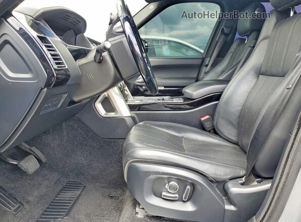 SALGS2FK8HA325443 2017 LAND ROVER RANGE Black Vista interior delantera