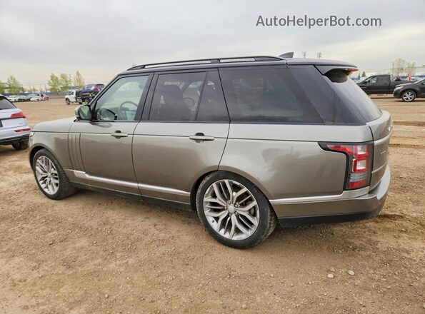 SALGS2FK8HA340203 2017 LAND ROVER RANGE Silver Հետևի ձախ