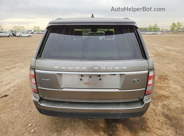 SALGS2FK8HA340203 2017 LAND ROVER RANGE Silver Հետևի տեսք