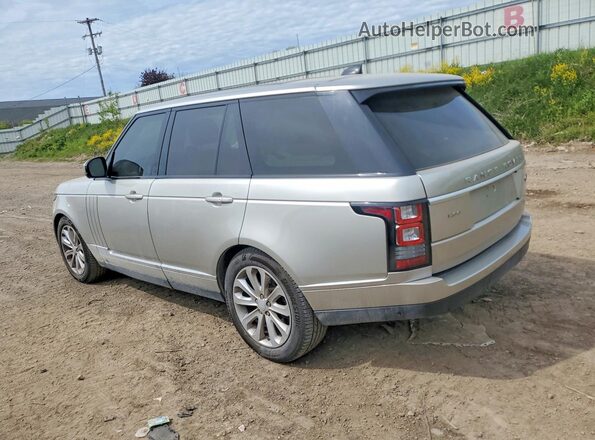 SALGS2FV2HA357461 2017 LAND ROVER RANGE Silver უკანა მარცხენა