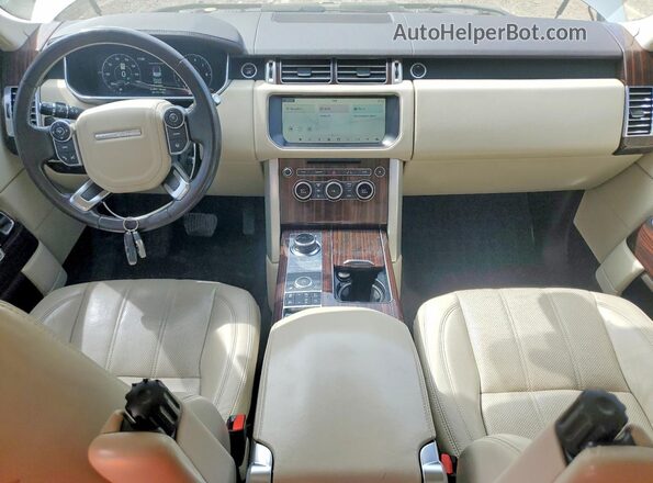 SALGS2FV2HA357461 2017 LAND ROVER RANGE Silver წინა პანელის ხედი