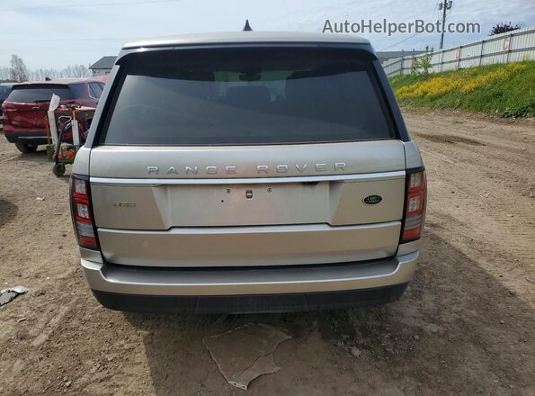 SALGS2FV2HA357461 2017 LAND ROVER RANGE Silver უკანა ხედი