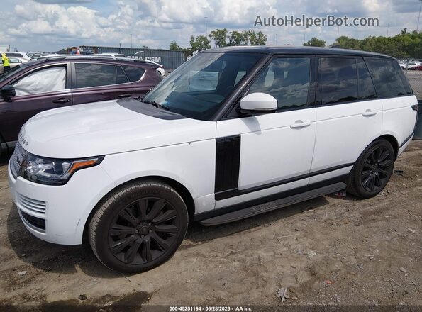 SALGS2FV8HA379576 2017 LAND ROVER RANGE ROVER White Widok z przodu