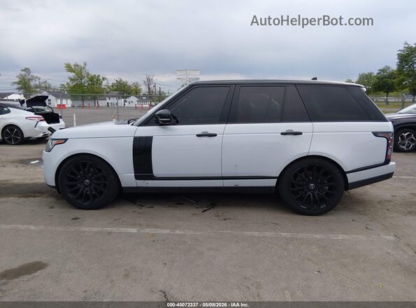 SALGS2KF0GA264922 2016 LAND ROVER RANGE ROVER White 