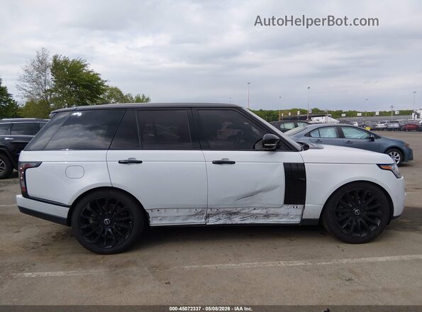 SALGS2KF0GA264922 2016 LAND ROVER RANGE ROVER White 