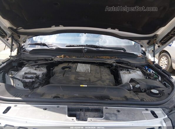 SALGS2KF9GA258410 2016 LAND ROVER RANGE ROVER White უკანა ხედი