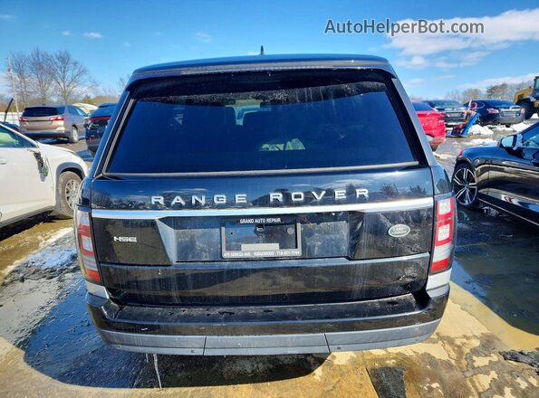 SALGS2PF0GA288226 2016 LAND ROVER RANGE Black Вид ззаду