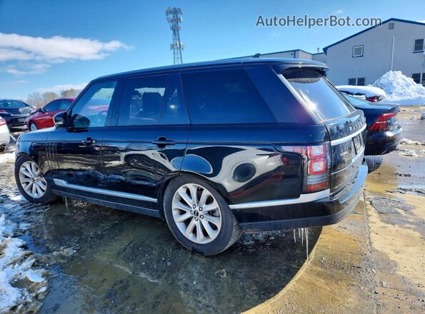 SALGS2PF0GA288226 2016 LAND ROVER RANGE Black Задня ліва чверть