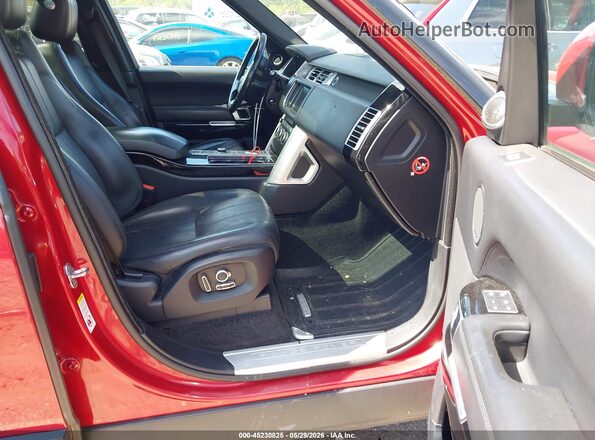 SALGS2PF0GA310158 2016 LAND ROVER RANGE ROVER Red 