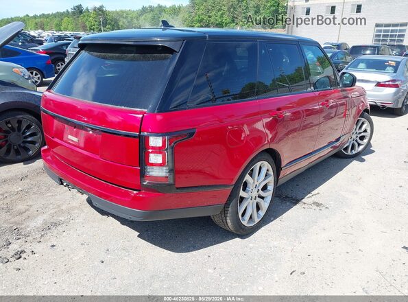 SALGS2PF0GA310158 2016 LAND ROVER RANGE ROVER Red 
