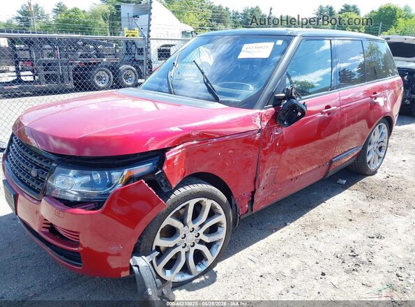 SALGS2PF0GA310158 2016 LAND ROVER RANGE ROVER Red 
